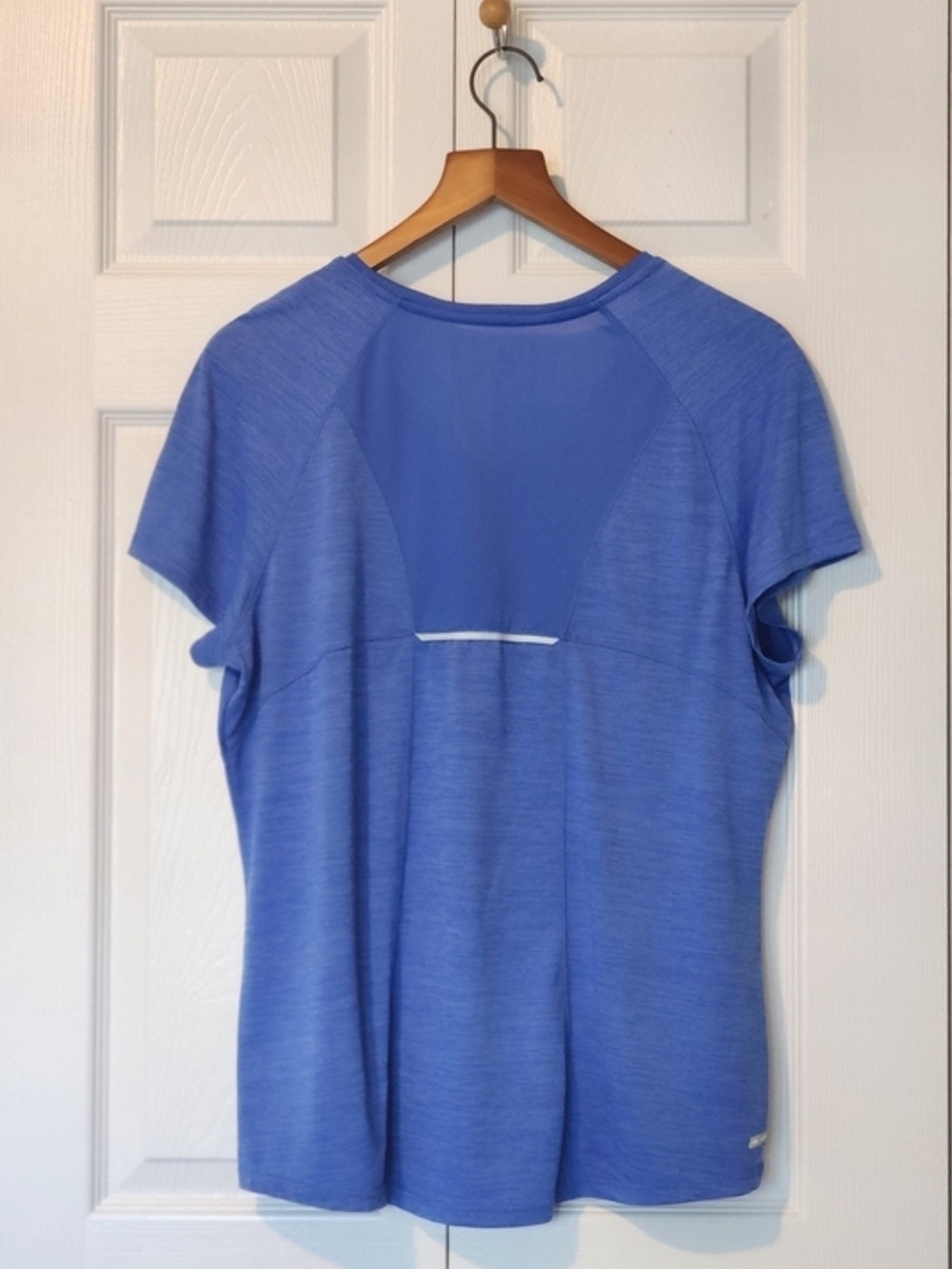 Danskin Royal Blue V-Neck Short Sleeve Tee Plus Size XXL/20 - Picture 8 of 9